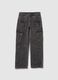 Denim Cargo Pants Vintage Grey_5