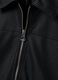 Black zip-up jacket with slim-fit collar_5