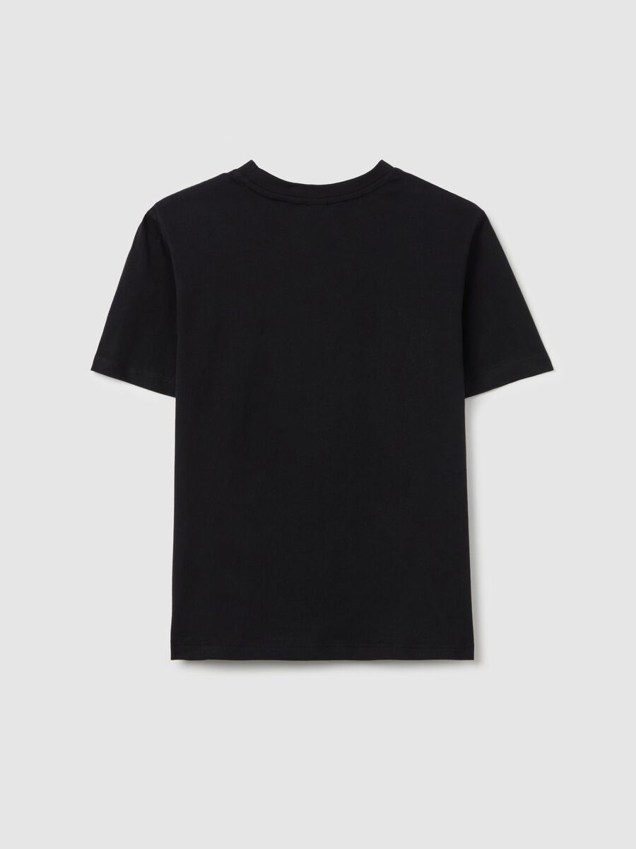 T-shirt in cotone con stampa Kuromi _4