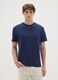 Short Sleeve Blue Cotton T-Shirt_1