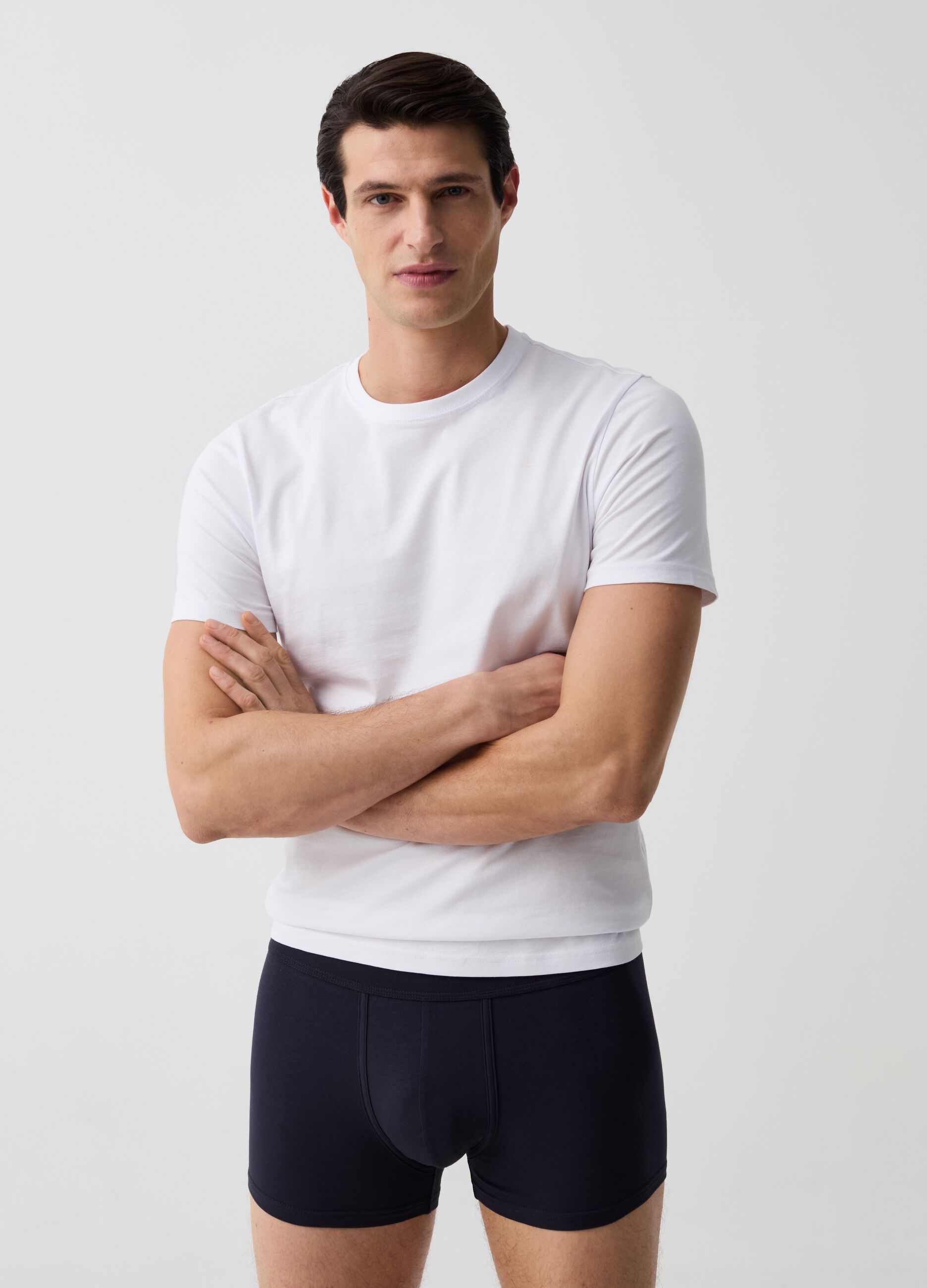 Ovs Bipack boxer in cotone Supima stretch