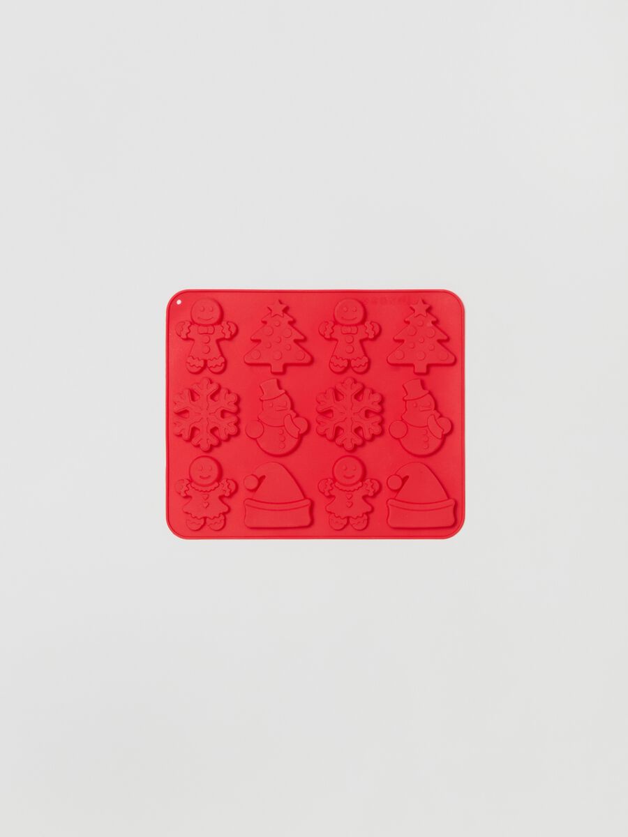 Stampo in silicone con formine natalizie_0