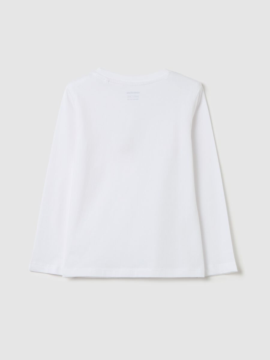 Long-sleeved T-shirt in organic cotton_1