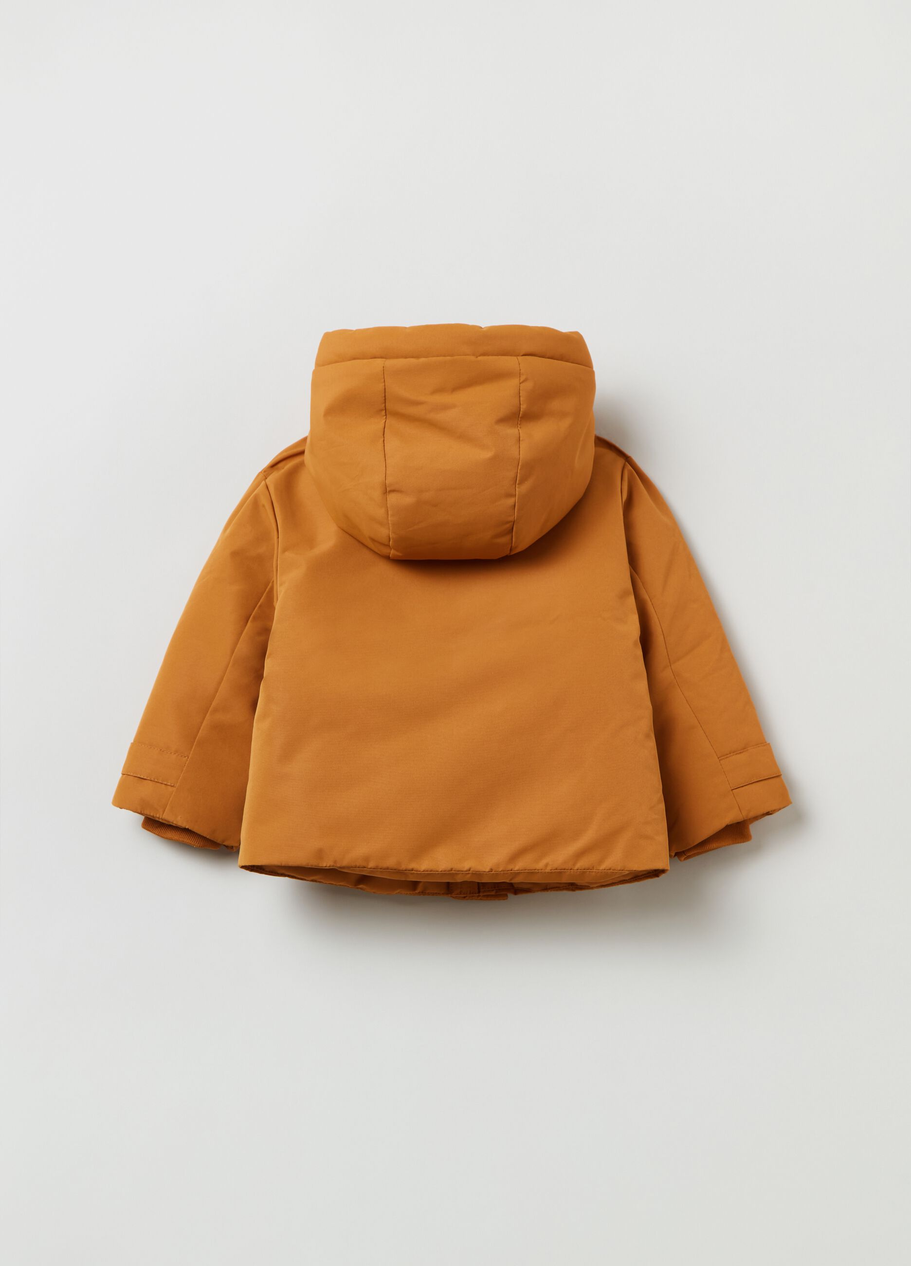 Parka full-zip con cappuccio_1