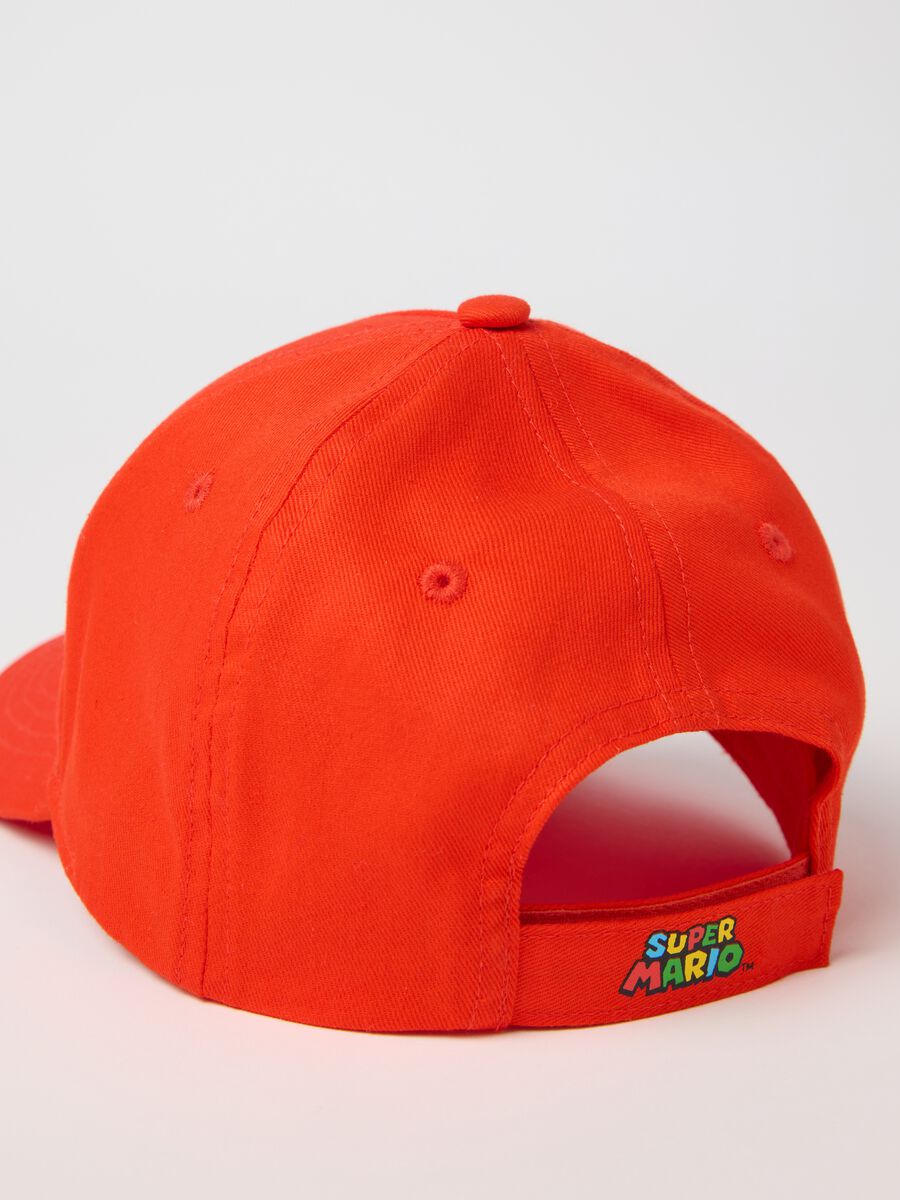 Super Mario Red Cotton Cap for Kids_1