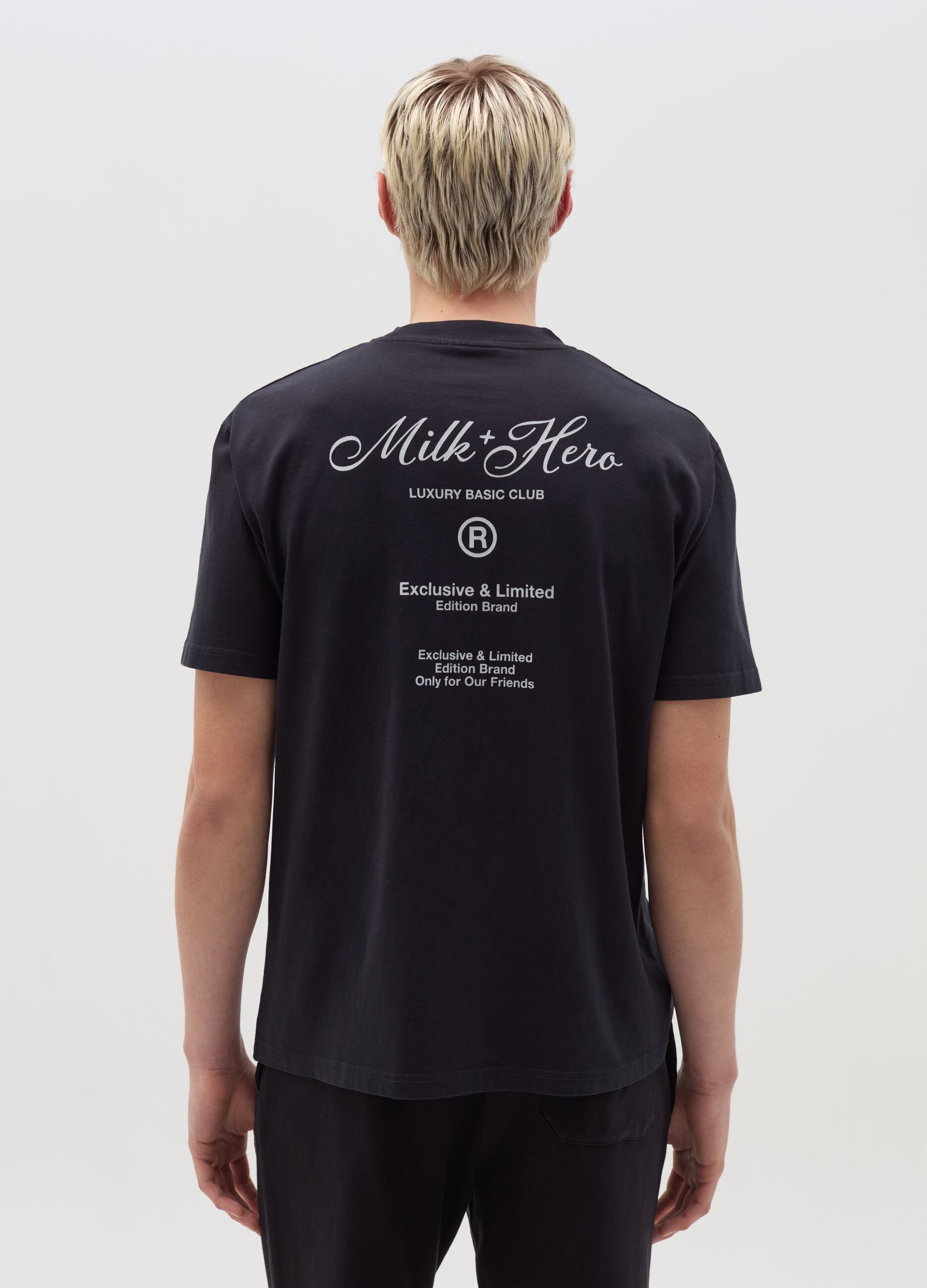 Printed cotton T-shirt