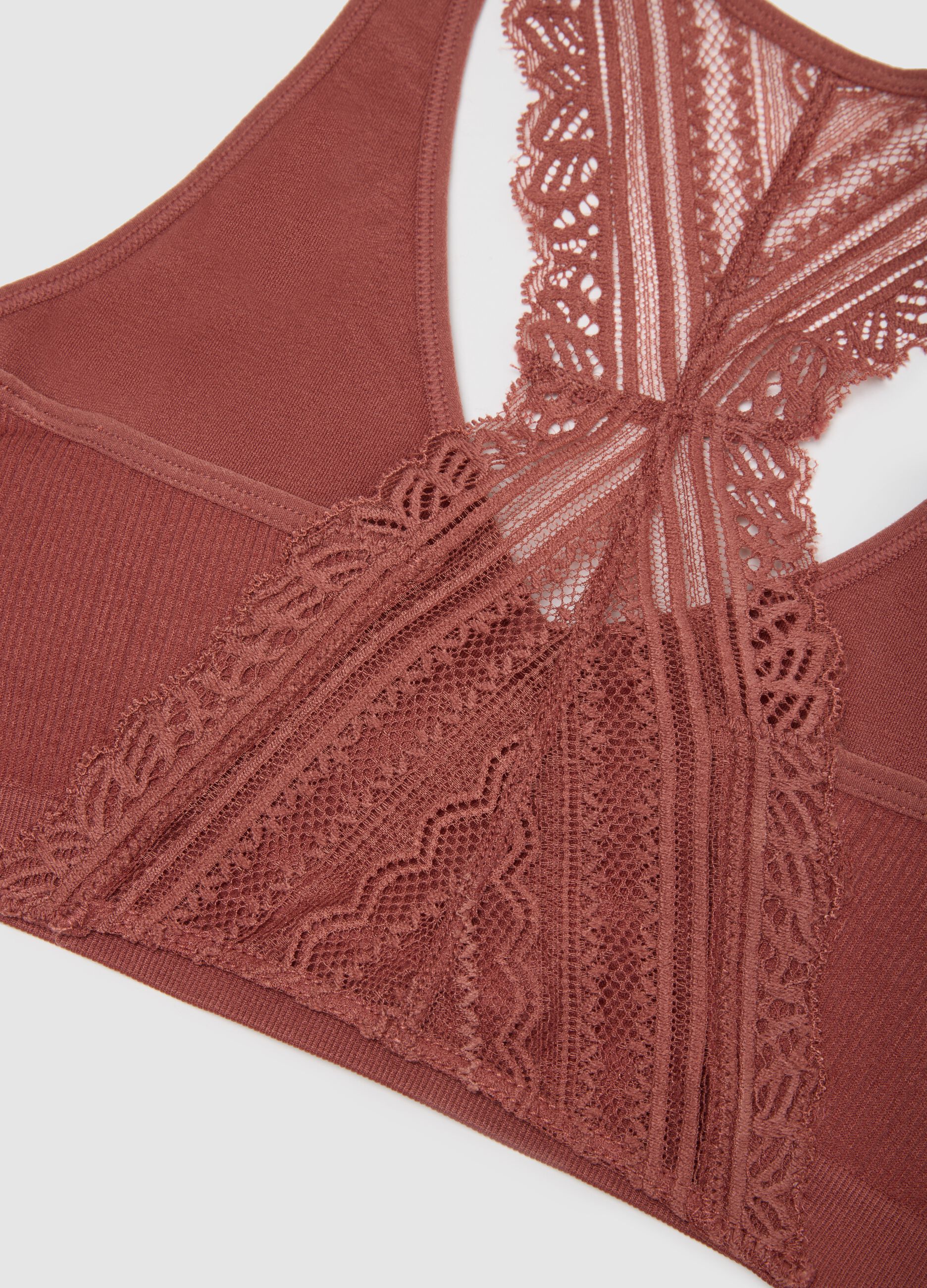 Brown Bra