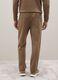 Brown Regular Fit Trousers_2