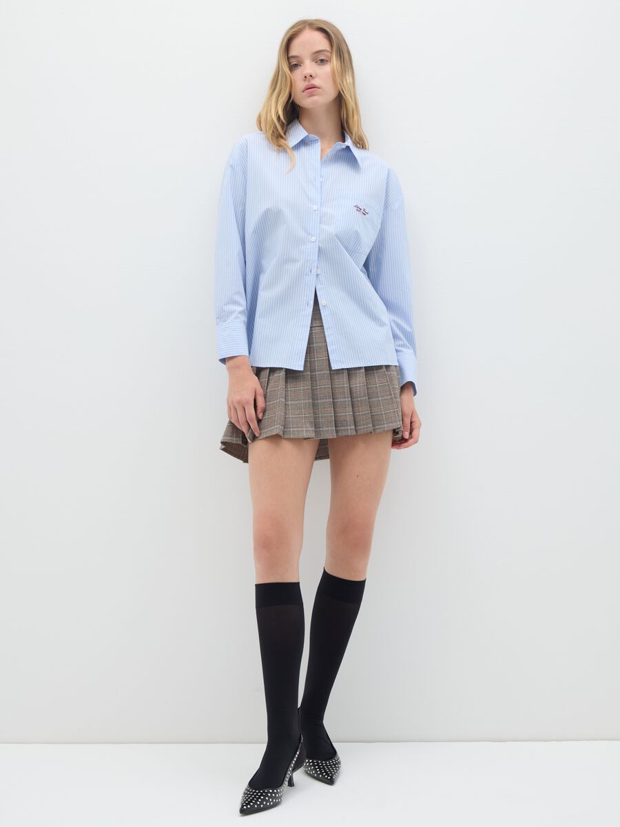 Multicolour pure cotton shirt regular fit_1