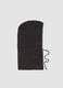 Grey stretch wool jersey-knit balaclava_0