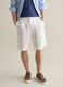 Linen Bermuda shorts with internal drawstring_1