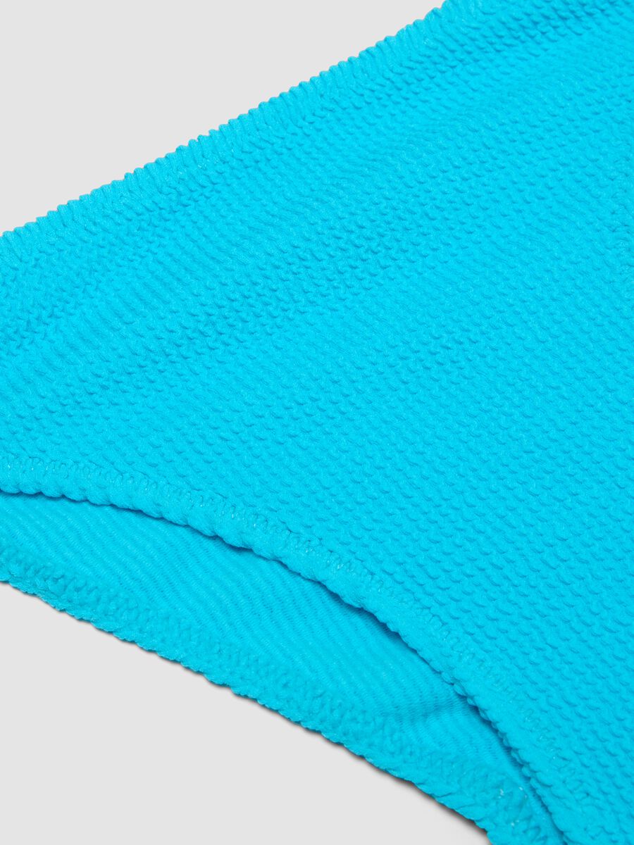Bikini azzurro in tessuto elasticizzato a fascia_3