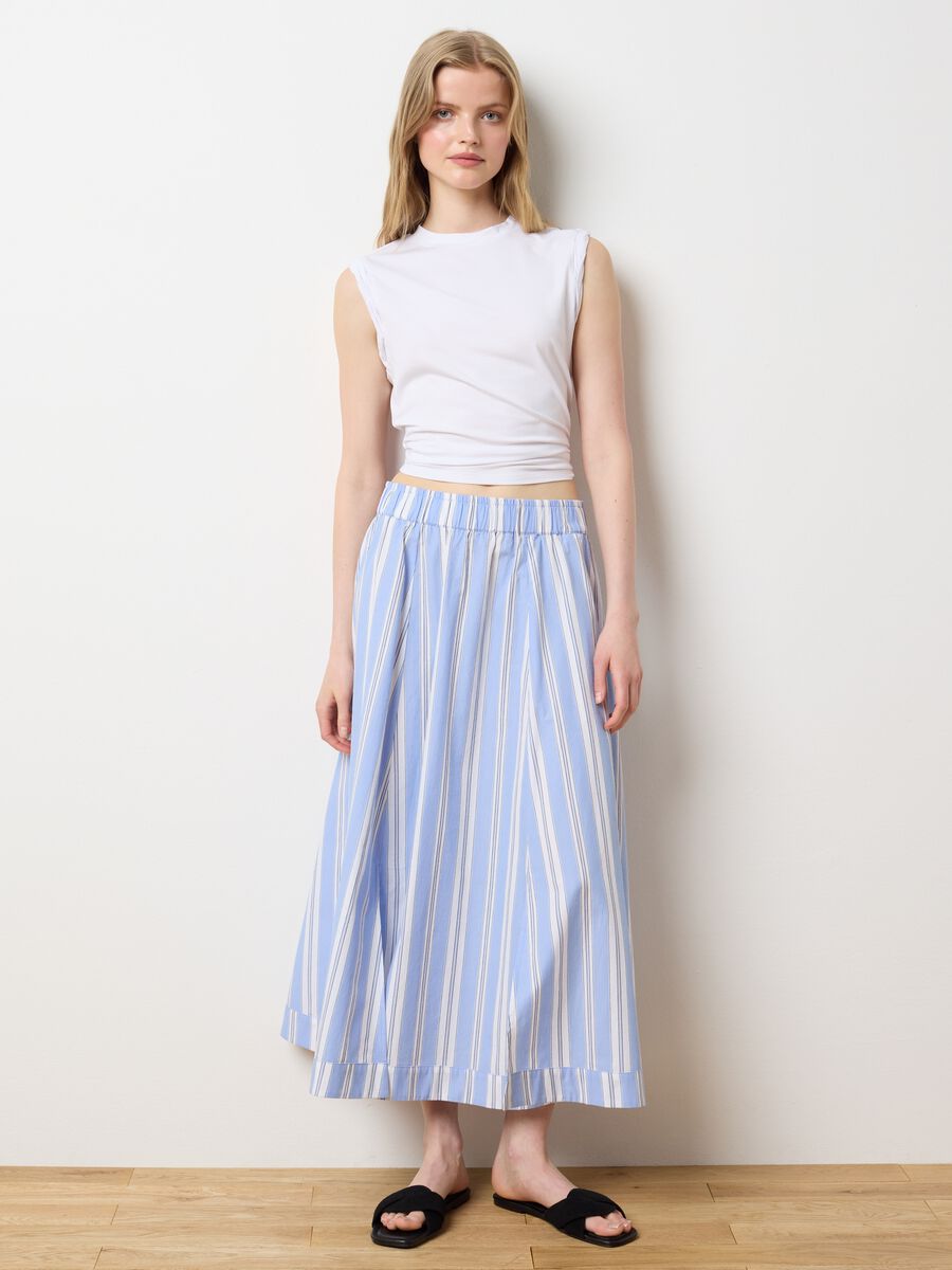 White camisole in modal and stretch cotton_2