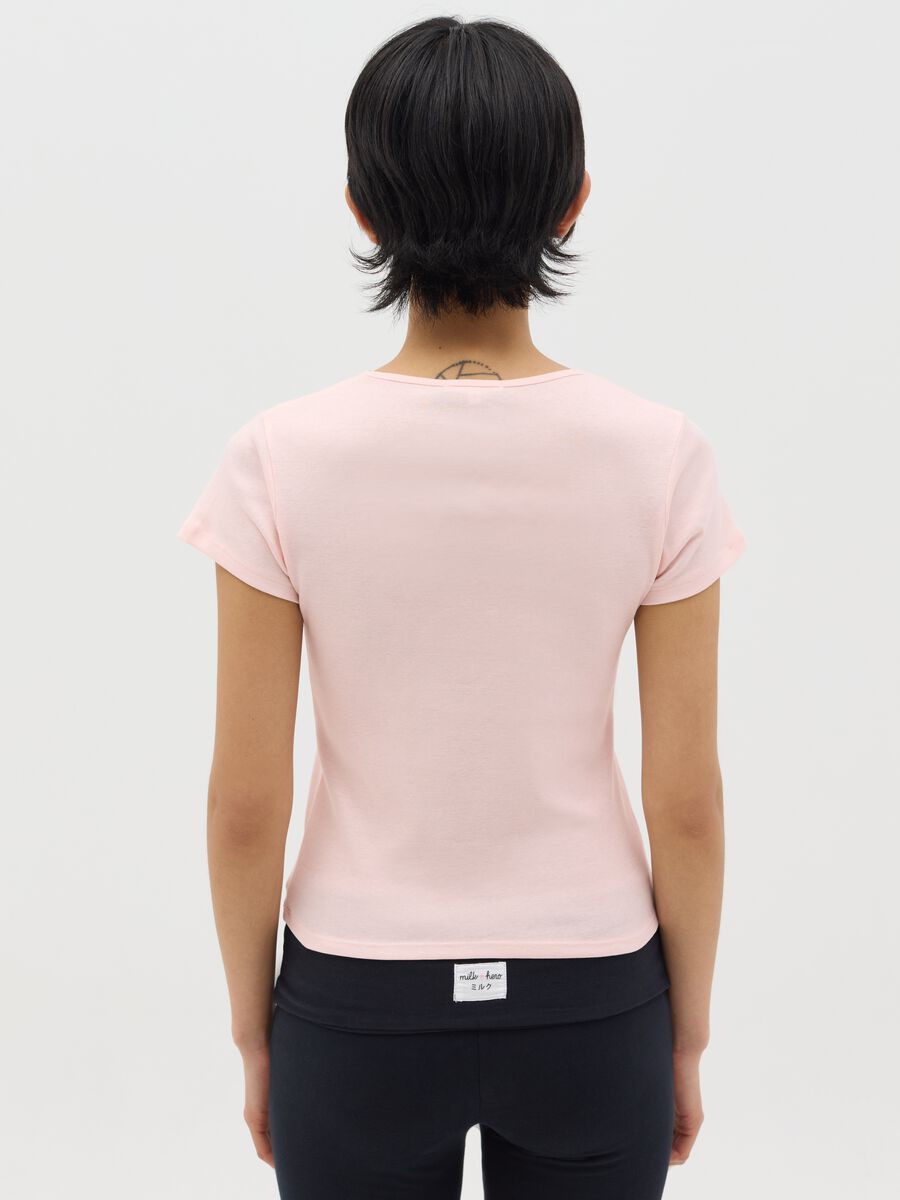 Slim-fit T-shirt in cotton_3