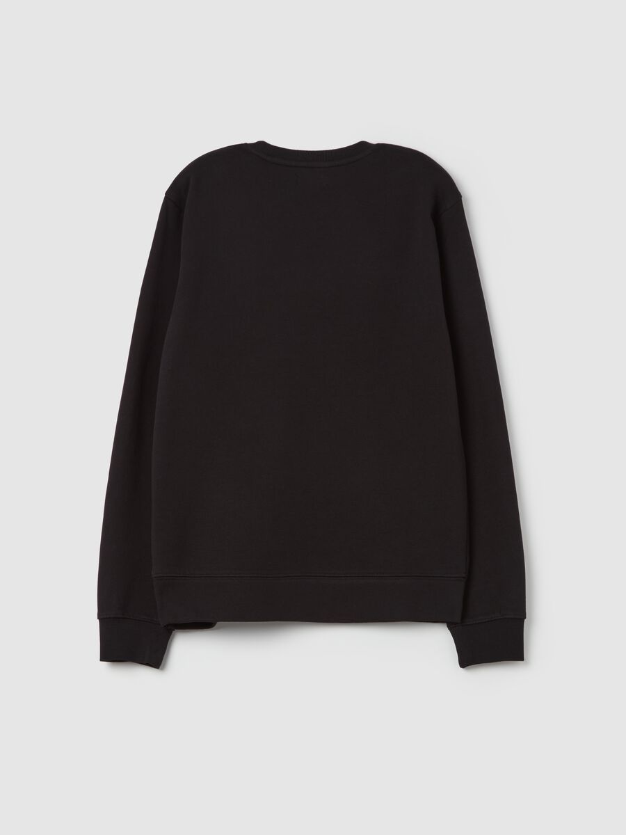 Sweatshirt with mountains print_4