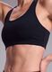 Reggiseno sportivo nero in tessuto elasticizzato_1