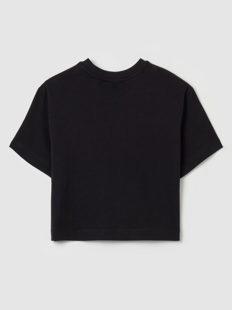 Boxy-fit T-shirt with Wicked print_4