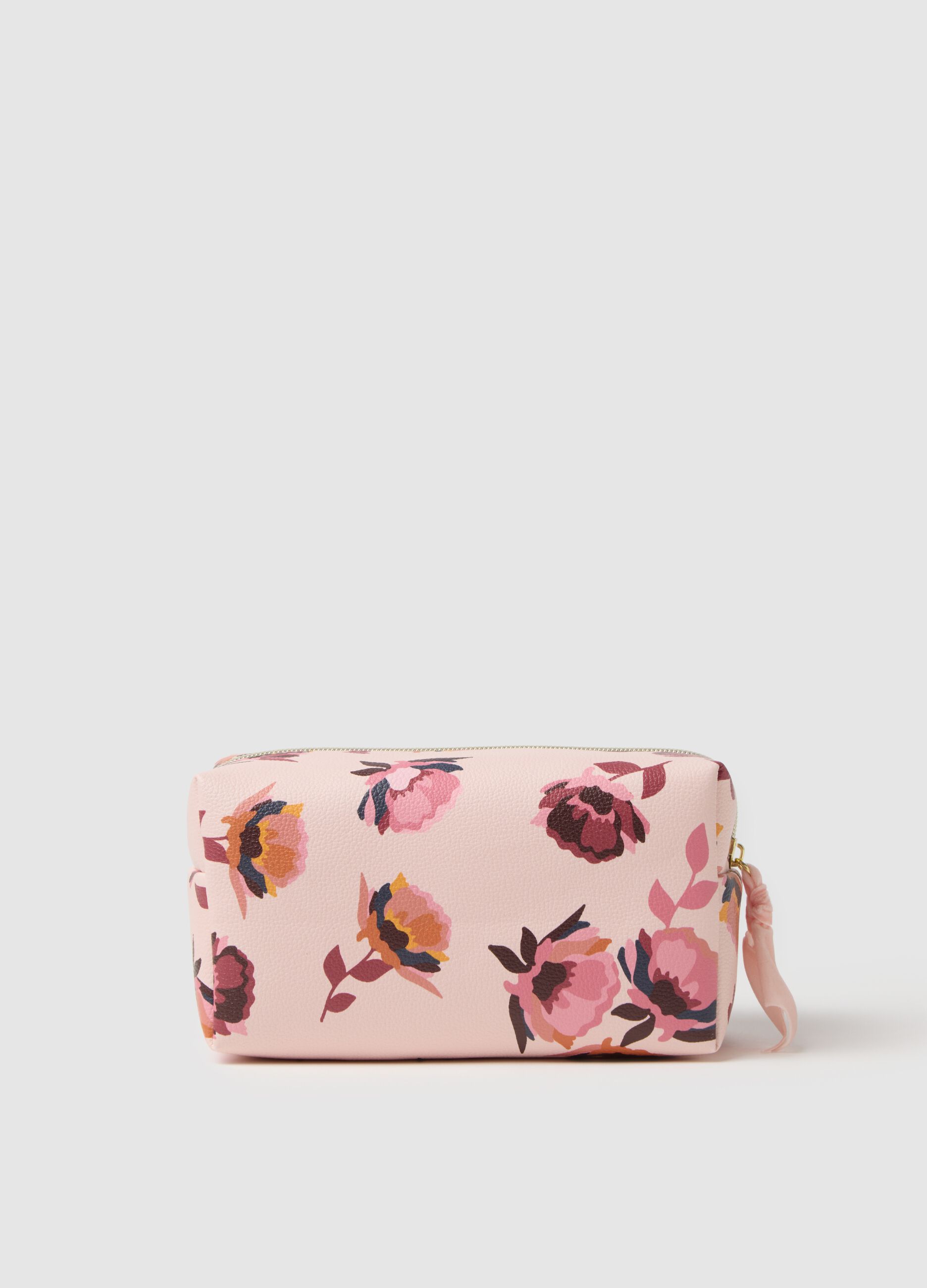 Astuccio multicolor con fiori
