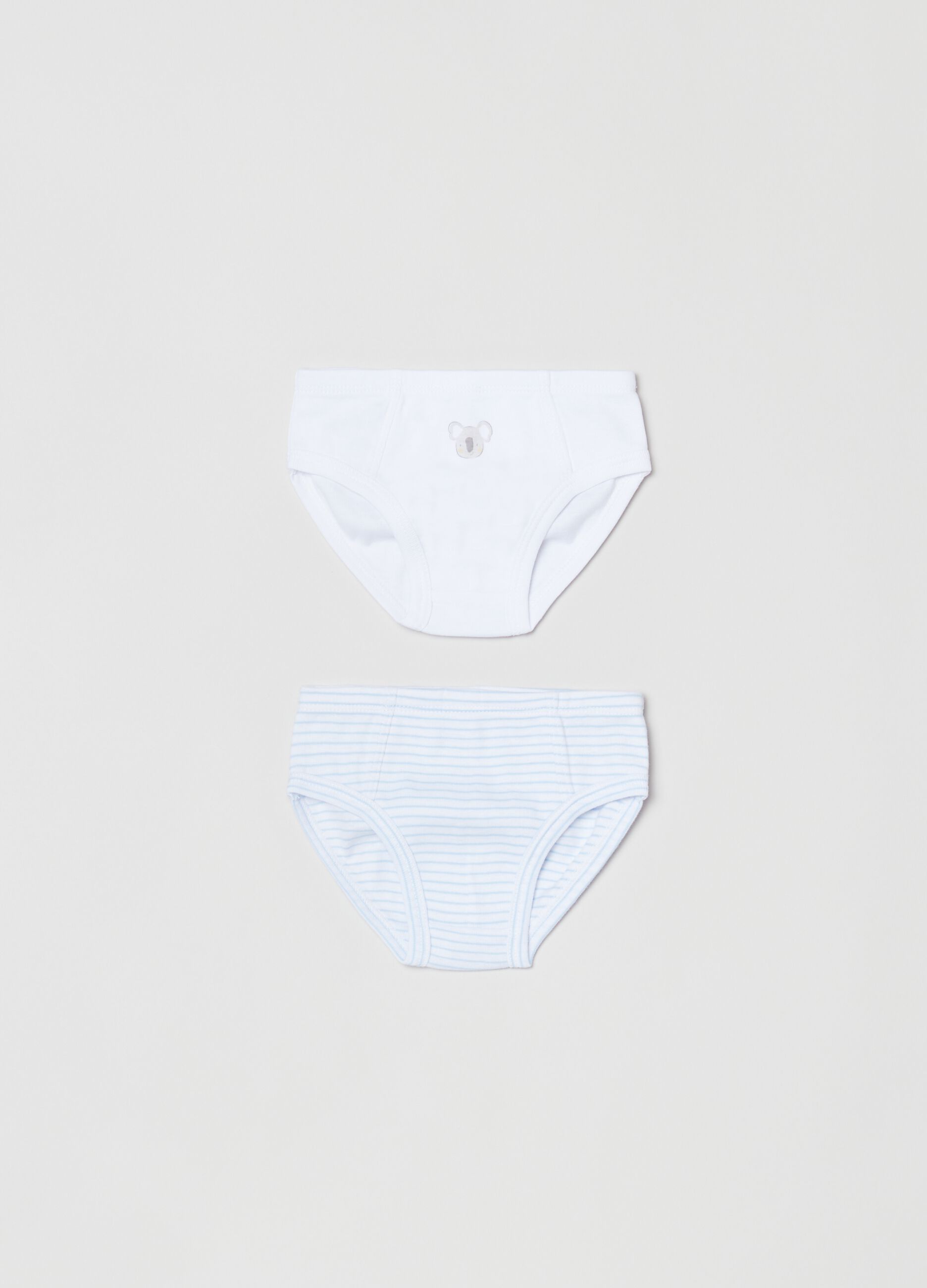 Bipack slip in cotone con stampa _0