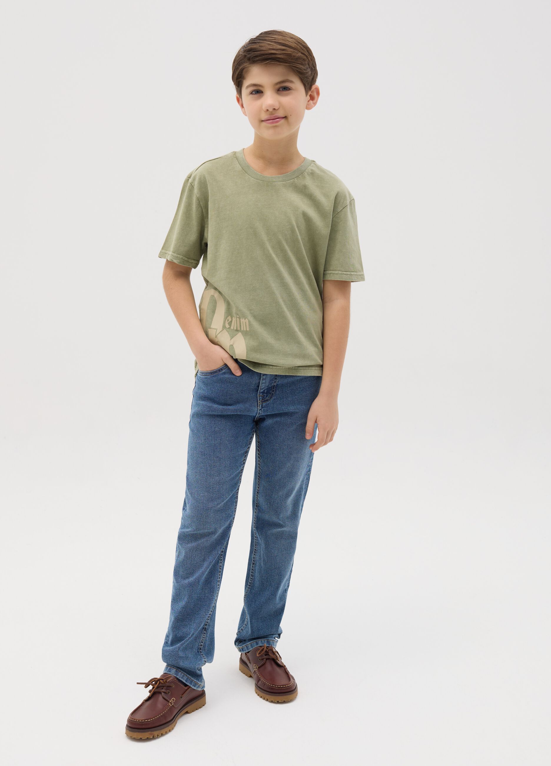 Regular-fit jeans with five pockets