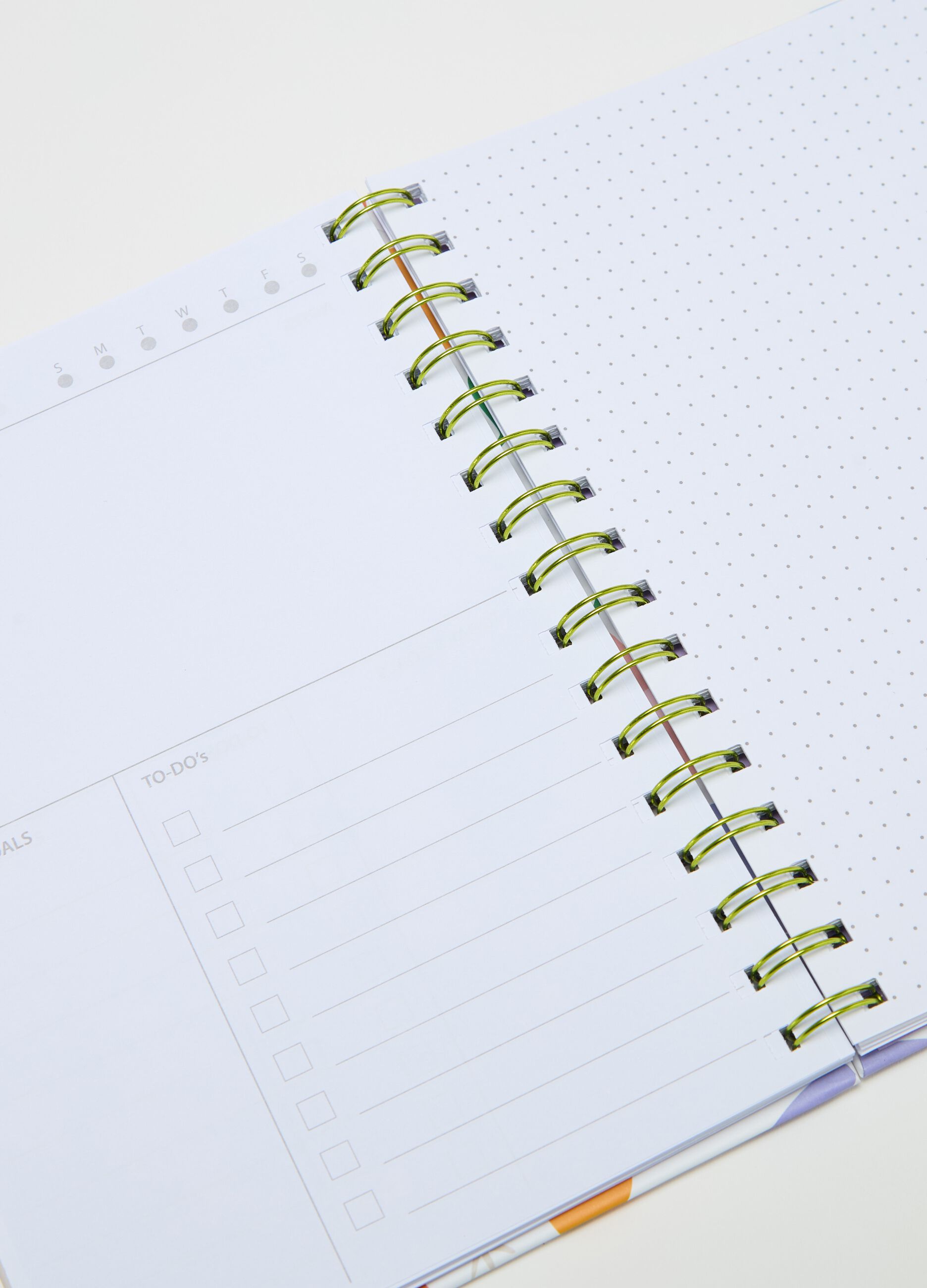 Lined spiral notepad