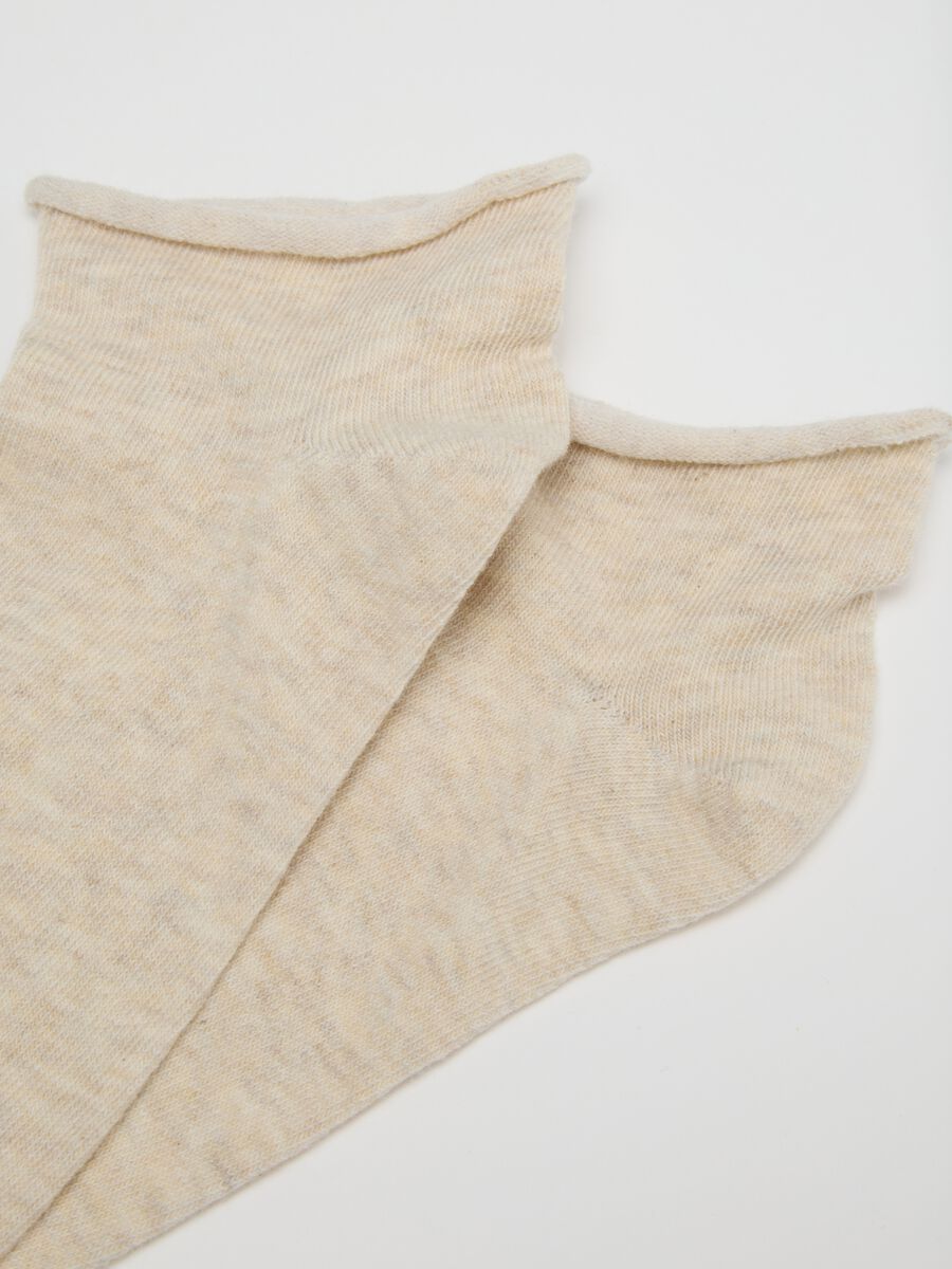 Multicolour Cotton Blend Sock Tripack_1