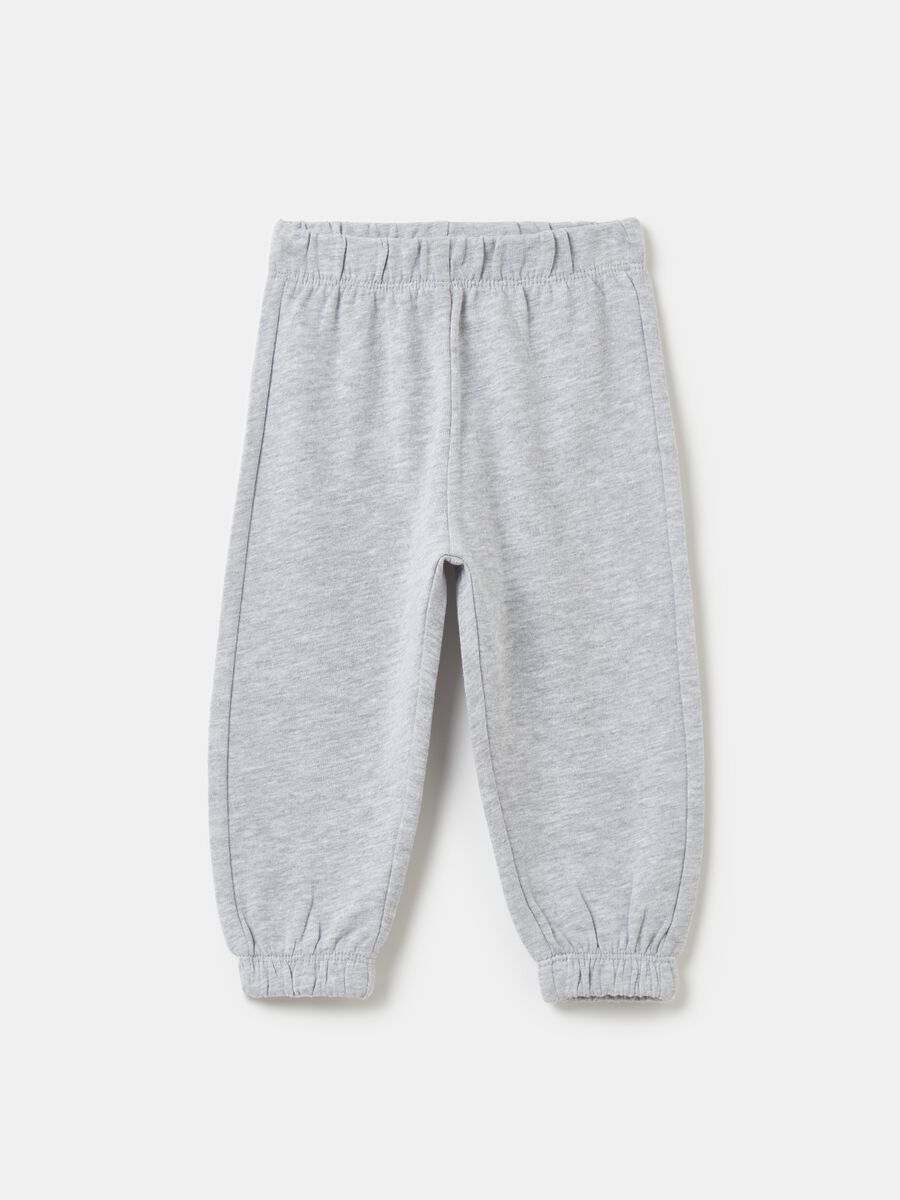 Fleece joggers with pocket_0