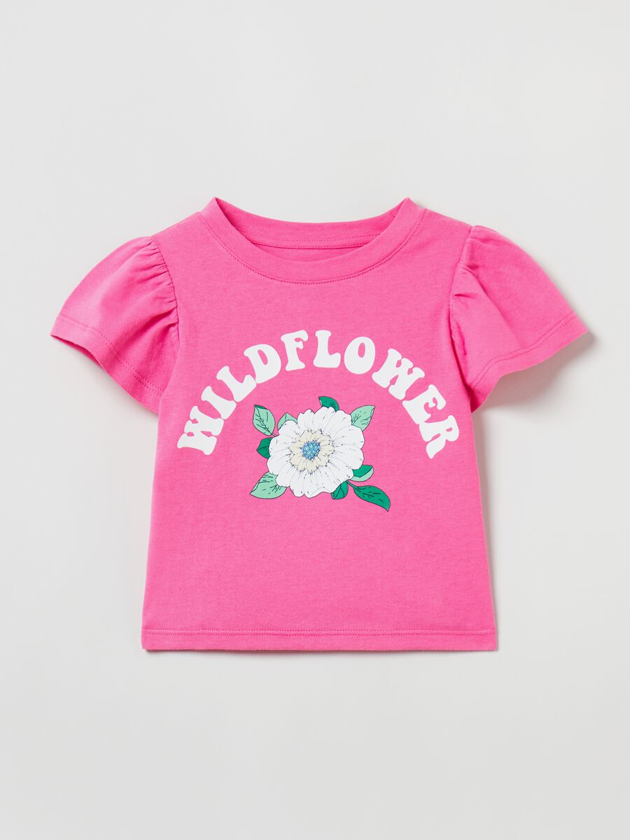 Organic cotton T-shirt with print_0