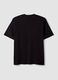 Men&rsquo;s black pure cotton regular-fit short-sleeve T-shirt_5