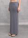 Ribbed Long Skirt Vintage Grey_1