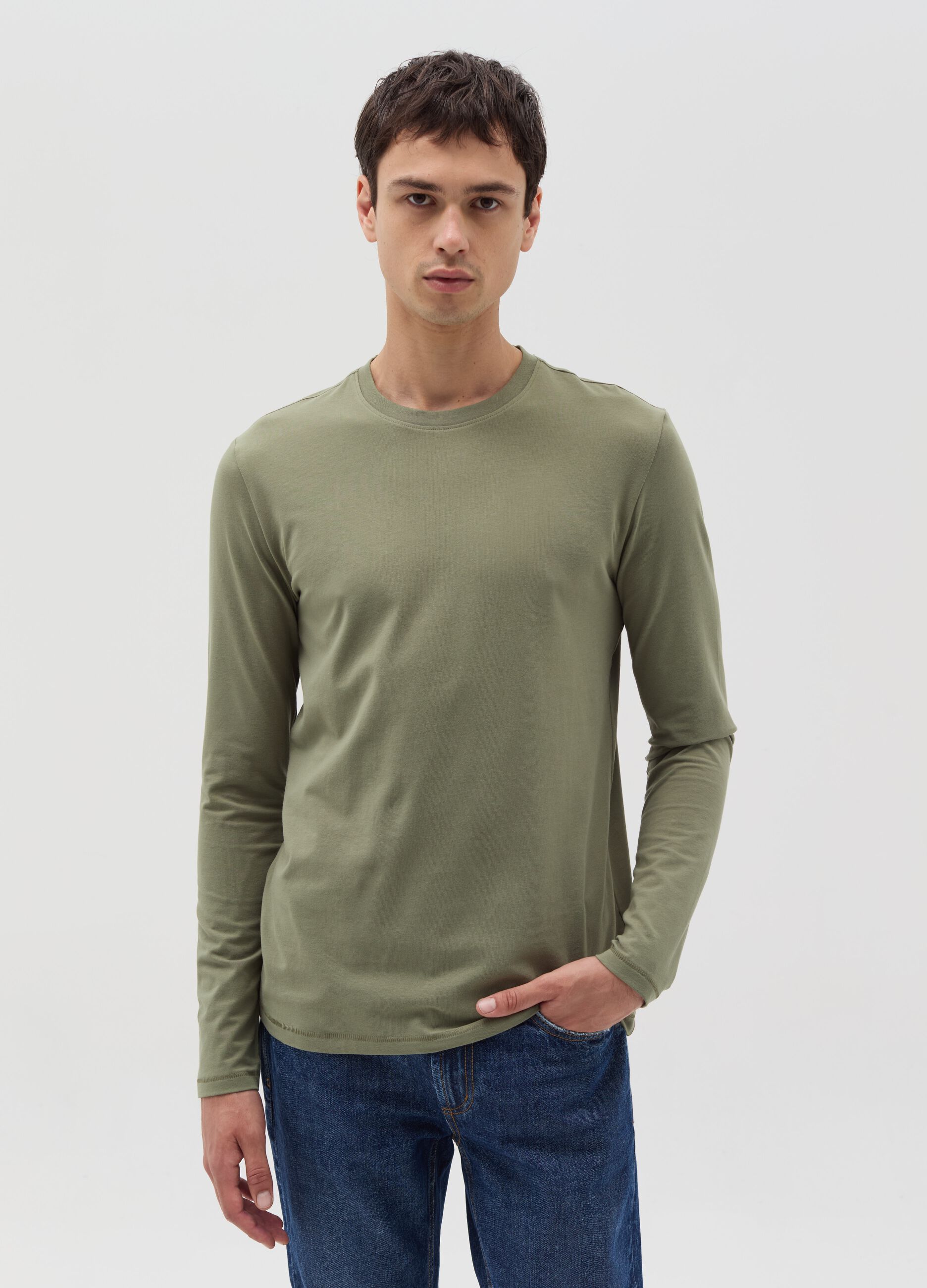 T shirt e Magliette a Maniche Lunghe da Uomo OVS