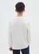 Boys' white pure cotton regular fit sweater_1