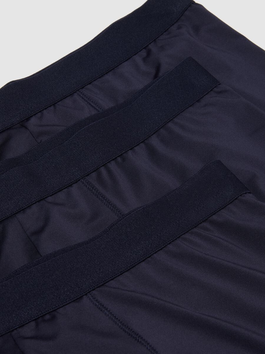 Blue Microfiber Boxer Tripack_1