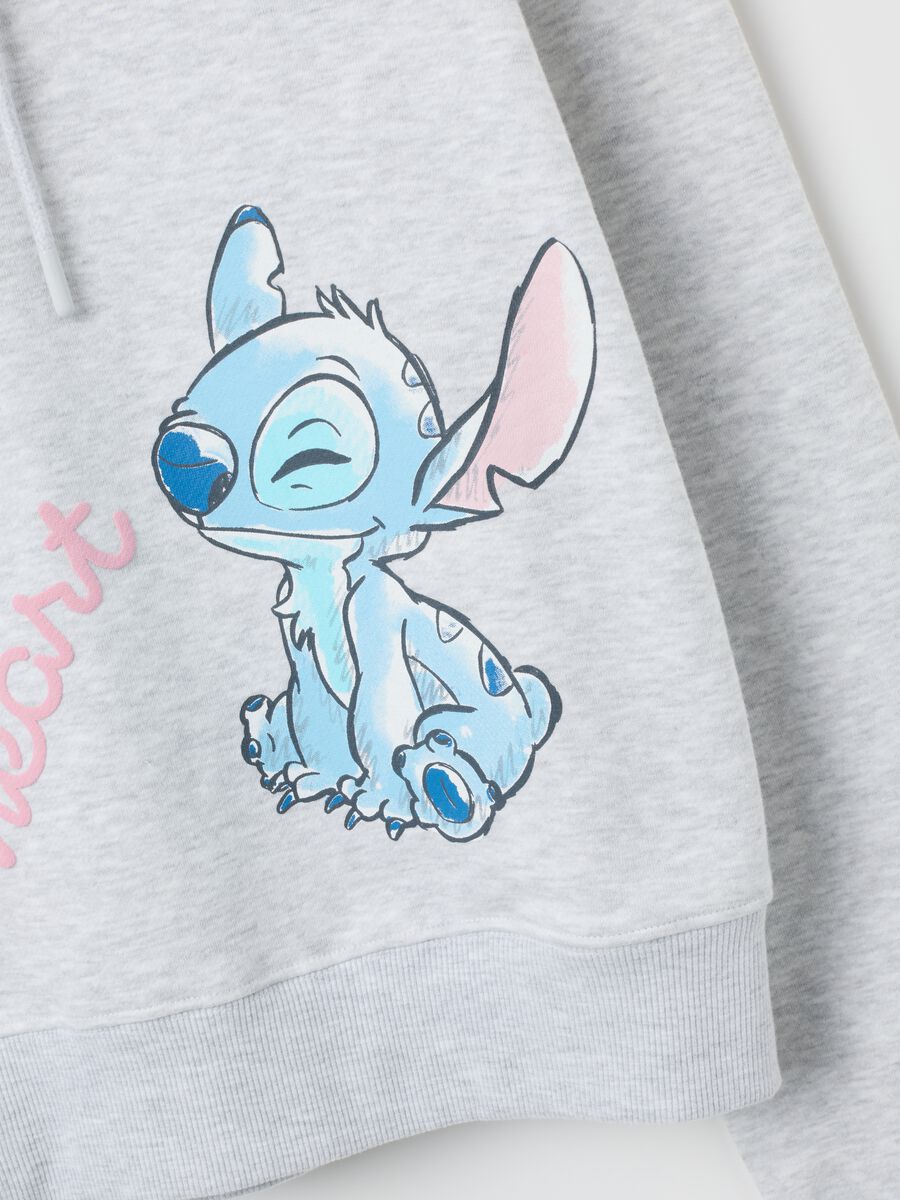 Felpa in misto cotone grigia regular fit_5