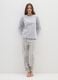 Maglia pigiama grigia regular fit_1