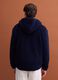Felpa sherpa blu con cappuccio regular fit_3