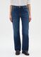 Stretchy Blue Denim Jeans with High Waist_1