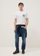 Men&rsquo;s white short-sleeve pure cotton T-shirt, regular fit_1