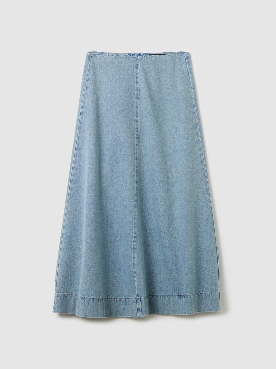 Long Denim Skirt Les Copains Housebrand_4