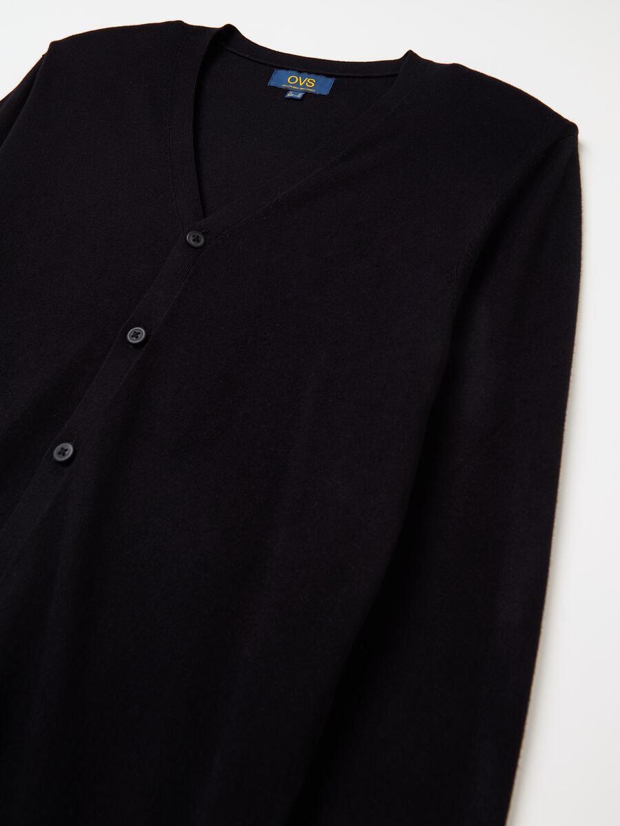 V-neck cardigan_5