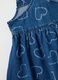 Girls' pure cotton denim dress_3