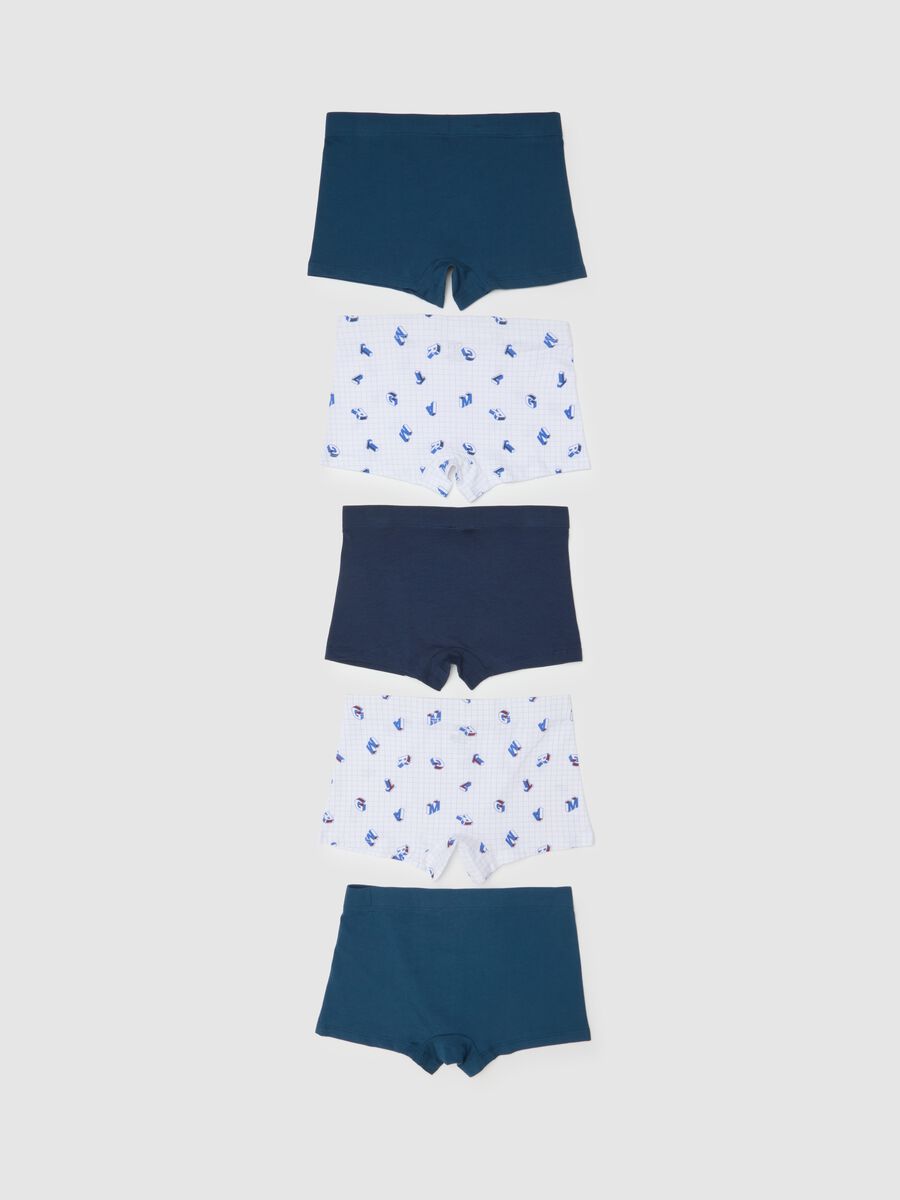 Multipack kids' boxers in multicolour cotton blend_1