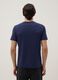Blue Slim Fit Stretch Cotton T-Shirt_2