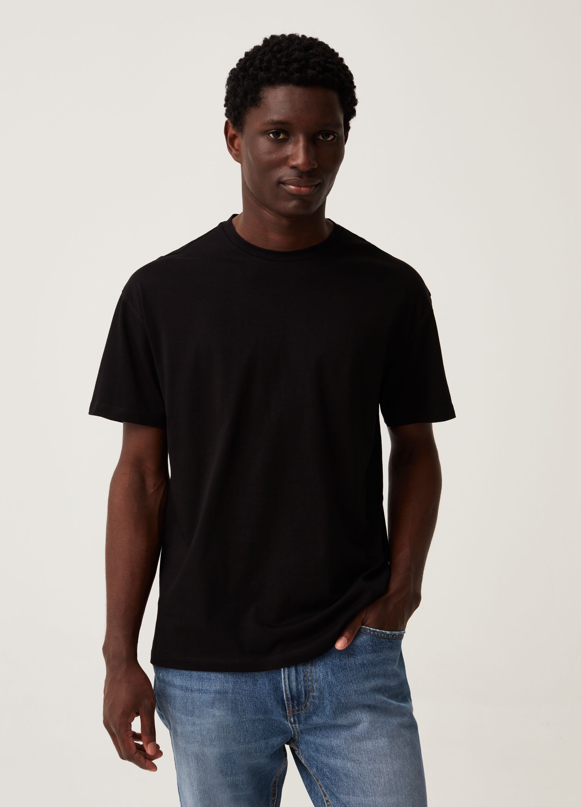 T shirt e Magliette a Tinta unita da Uomo OVS