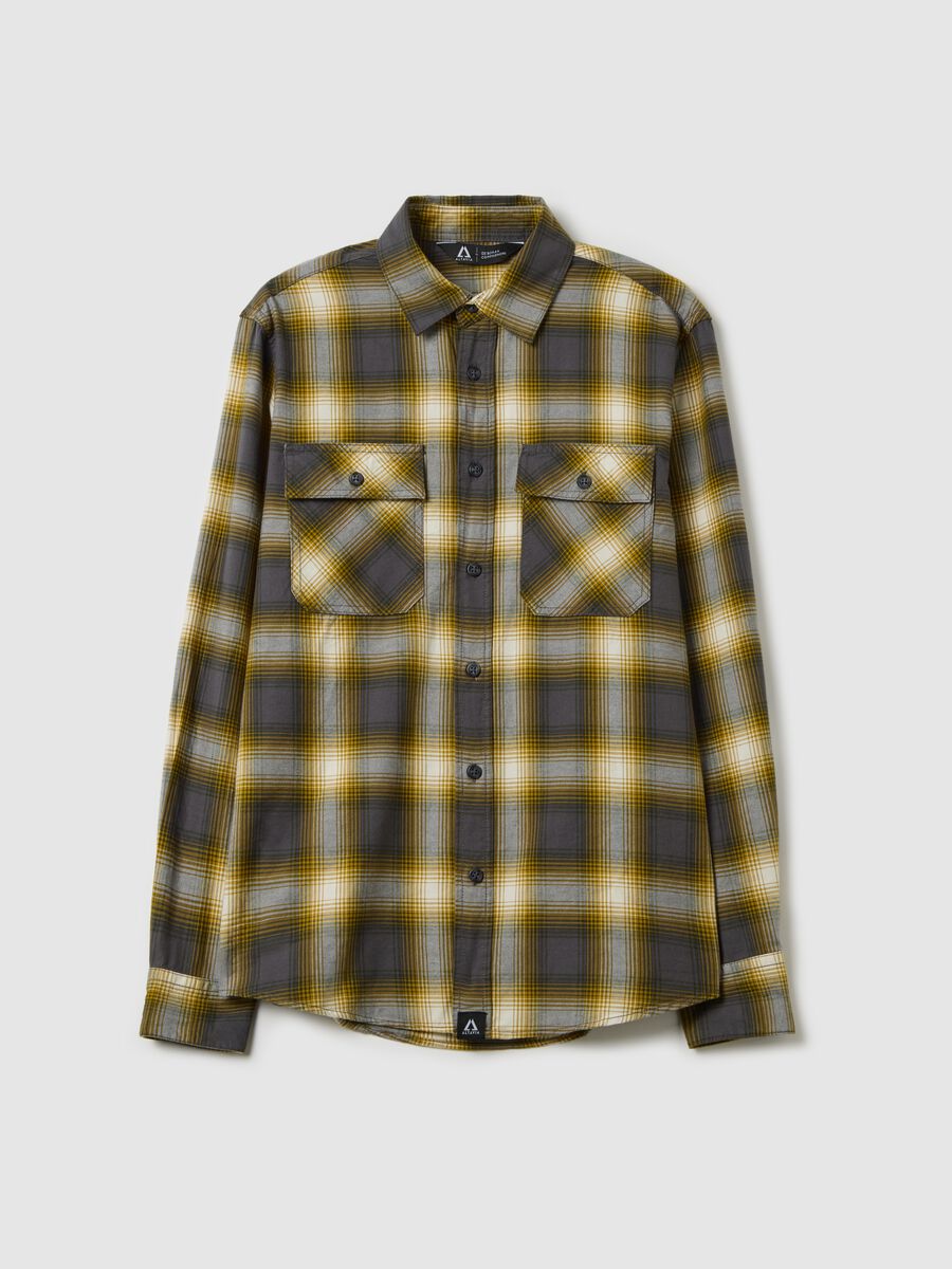ALTAVIA WITH DEBORAH COMPAGNONI shirt in check cotton_5