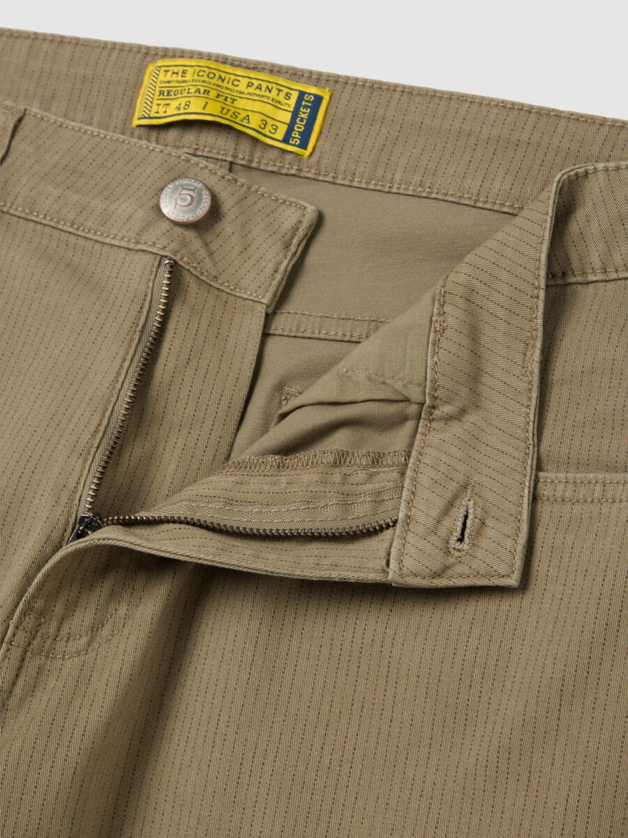 Elegant Stretch Cotton Ovs Shorts_5
