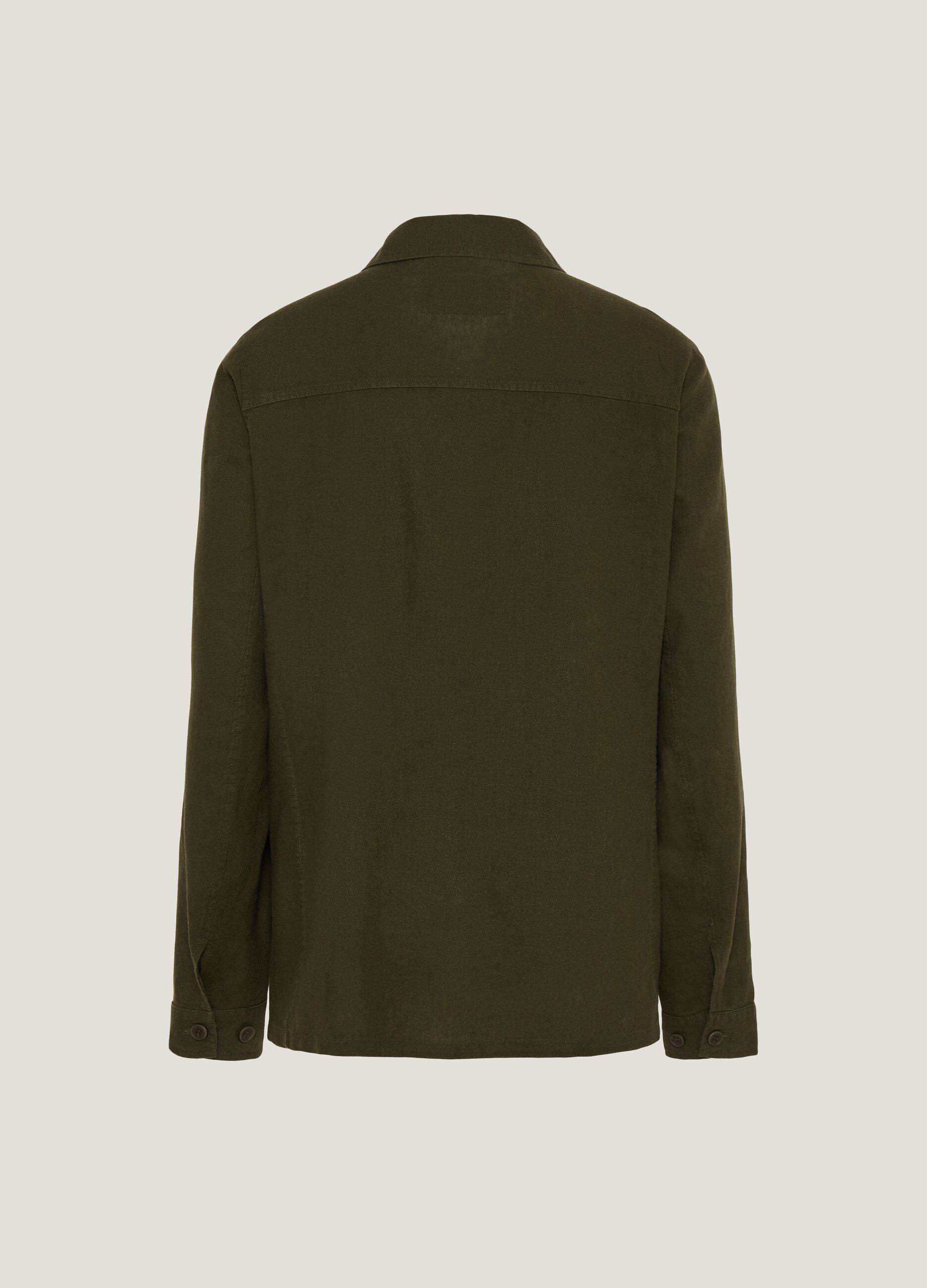 Shacket in lino e viscosa_5