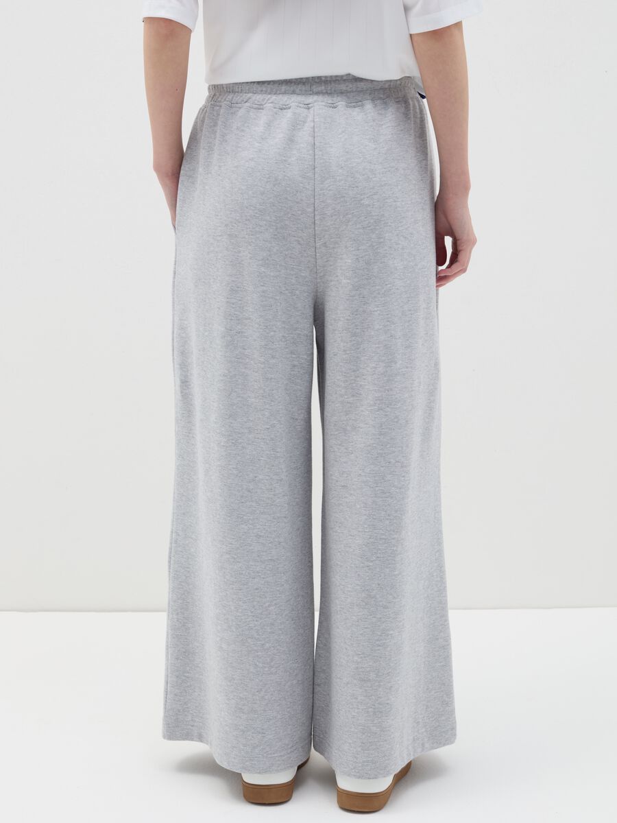 Wide-leg joggers with detail at the waist_2