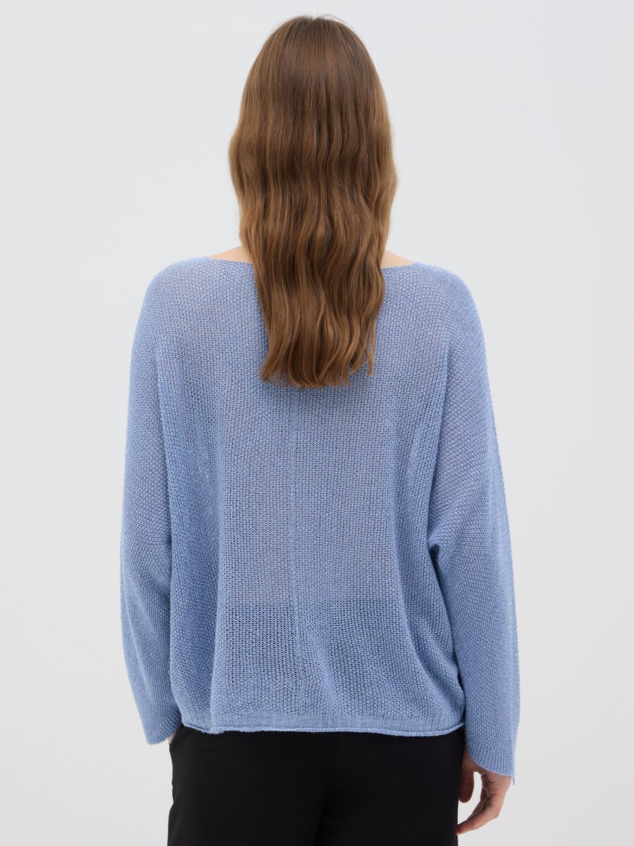 Blue Regular Fit Women's Jumper_2