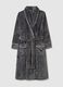 Grey robe with belt_4